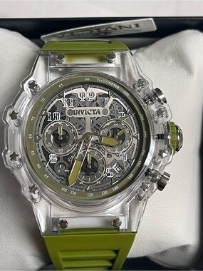 Invicta Racing Vaulthan Men's Watch - 44mm, Olive Green
(69682) new